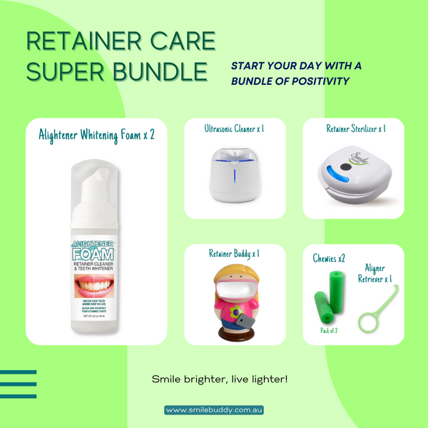 Retainer Bundle Example Retainer Care Super Bundle – Smile Buddy Australia
