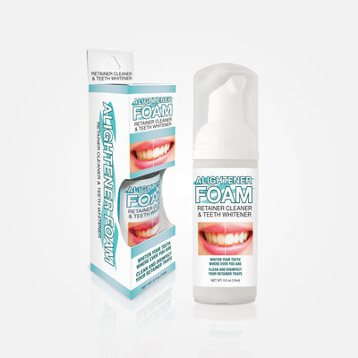 Smile Buddy Alightener Foam - Teeth Whitener & Aligner / Retainer Cleaning Foam  (50ml)